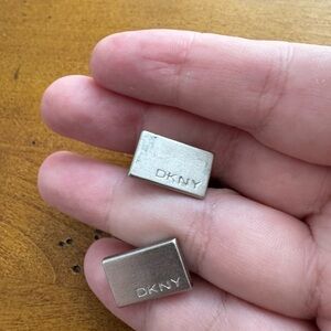 DKNY Rectangular Silver Accessories